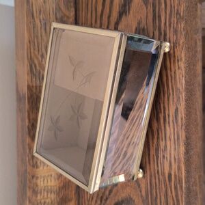 Vintage Etched Music Box